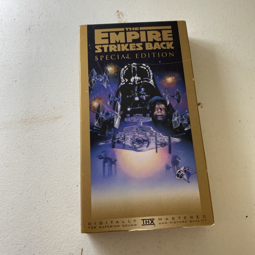 The Empire Strikes Back (VHS, 1997, Special Edition) Harrison Ford TESTED WORKS